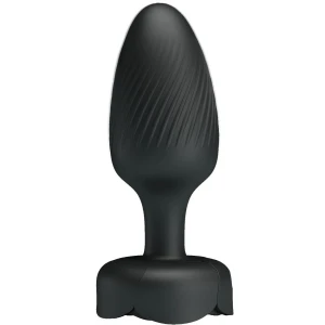 PRETTY LOVE - VARIAN PLUG ANALE CON LUCE LED NERO 10,8 CM